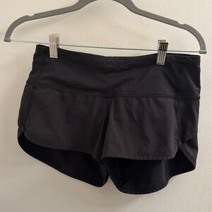 Black lululemon shorts